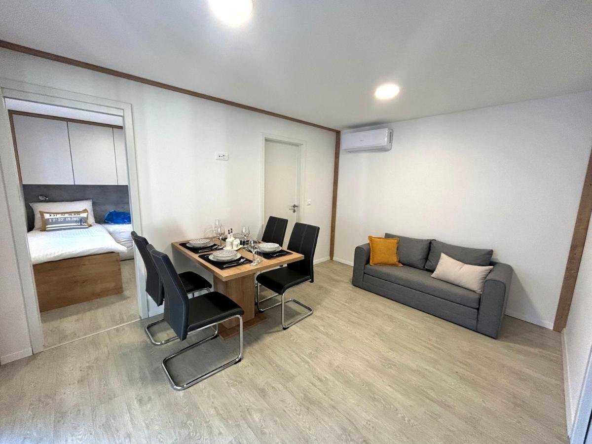 Fjaka Luxury Mobile Home - Oaza Mira Camping Croatia Drage Exteriör bild