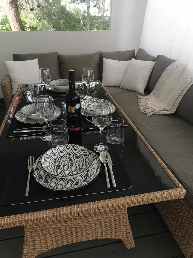 Fjaka Luxury Mobile Home - Oaza Mira Camping Croatia Drage Exteriör bild