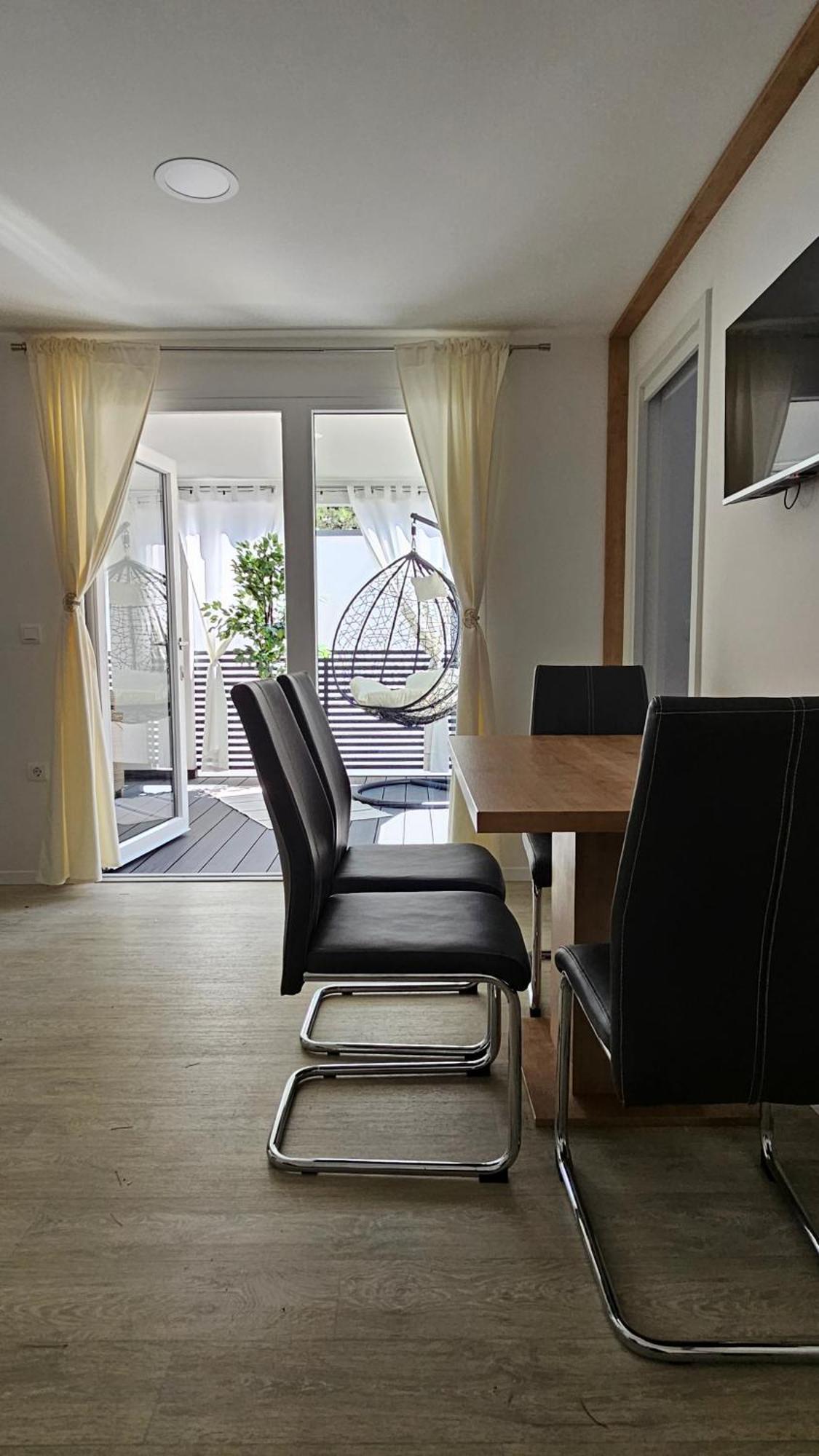 Fjaka Luxury Mobile Home - Oaza Mira Camping Croatia Drage Exteriör bild
