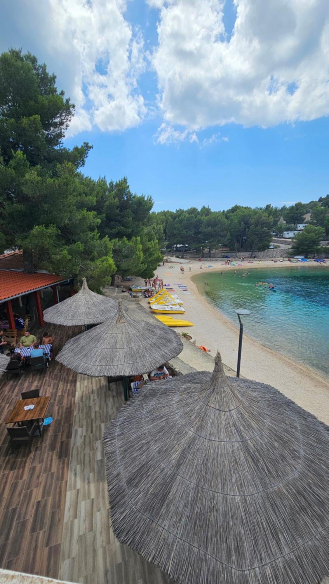 Fjaka Luxury Mobile Home - Oaza Mira Camping Croatia Drage Exteriör bild