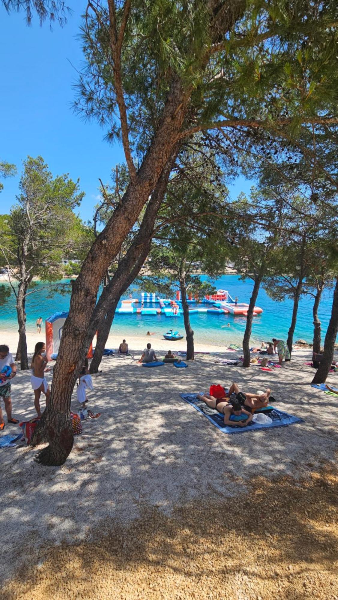 Fjaka Luxury Mobile Home - Oaza Mira Camping Croatia Drage Exteriör bild